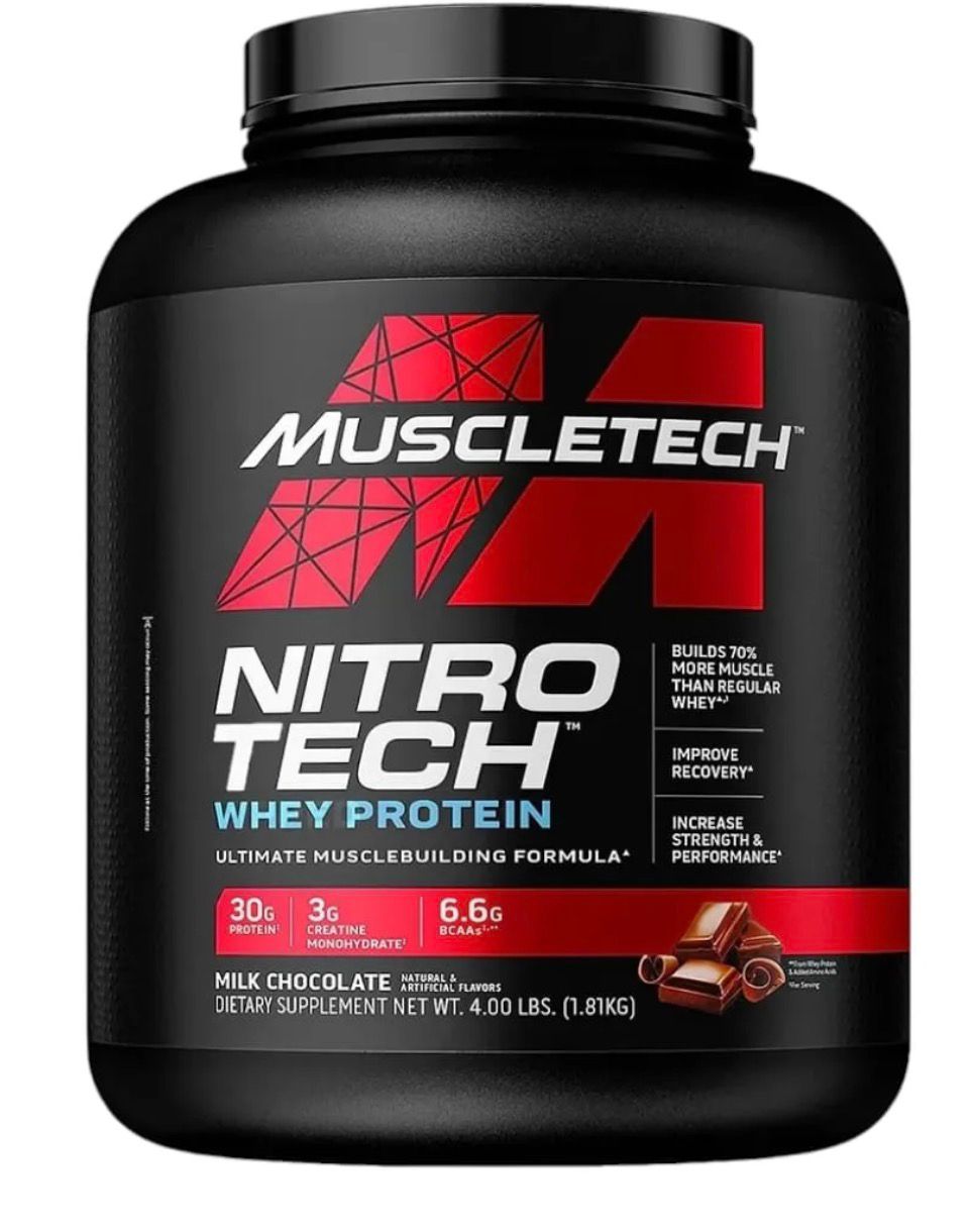 MuscleTech NitroTech Whey Protein - Milk Chocolate